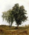 Un estudio del paisaje de los árboles John Frederick Kensett